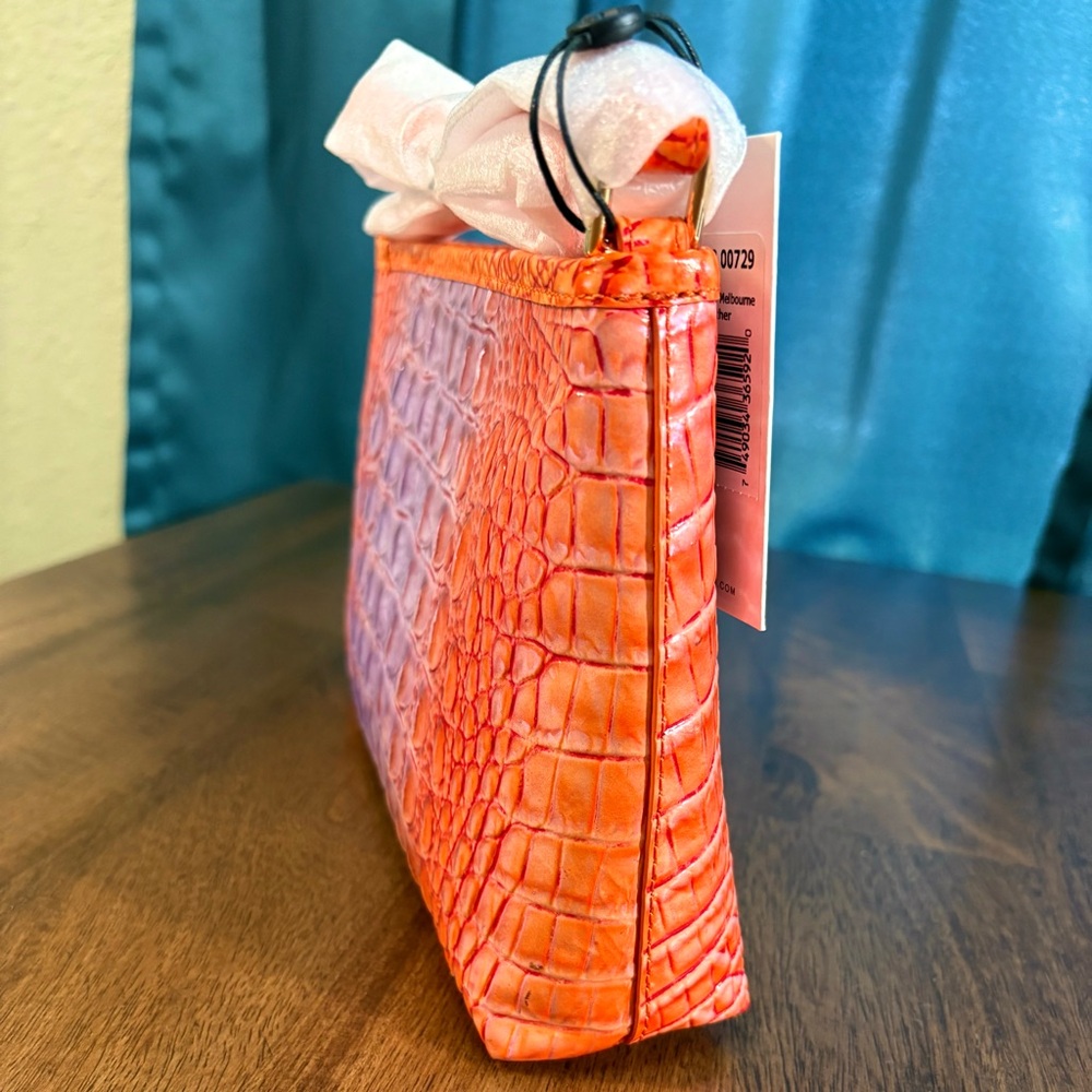 Brahmin NWT Lorelei - Daiquiri Ombre - Purple/Orange - VERY RARE - HTF - Picture 10 of 10